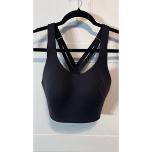 Lululemon AirSupport Bra High Support, 34DD Cup Black / Asphalt Grey